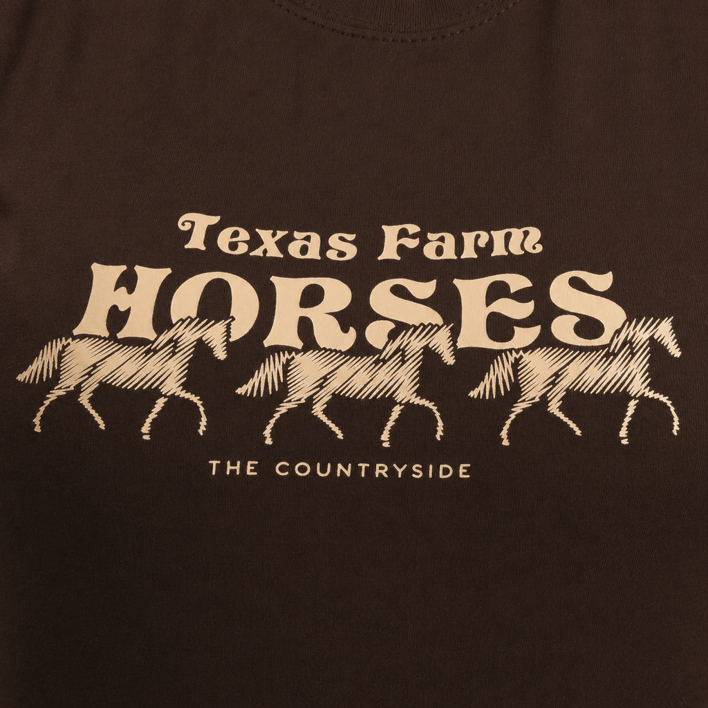 BABYLOOK TEXAS FARM - CF348 - MARROM CAFE - BEGE