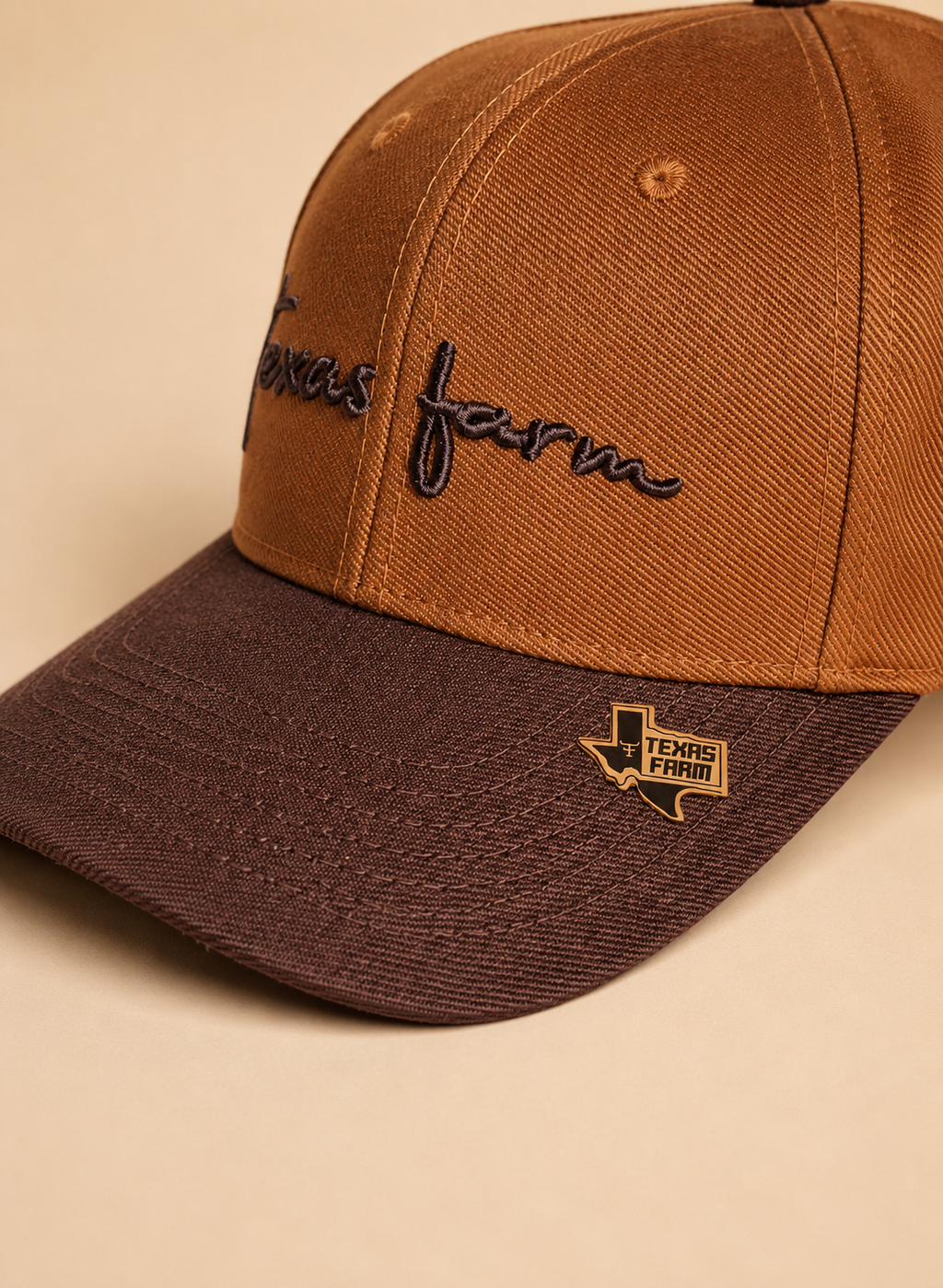 BONE TEXAS FARM - SLEEK - TF961 - CARAMELO/MARROM