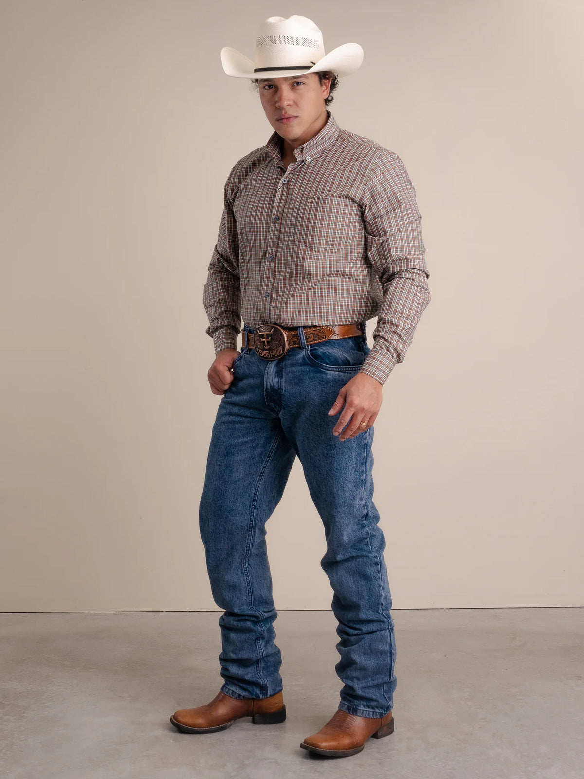 CALCA JEANS MASCULINA TEXAS FARM - HEAVY - PDM033