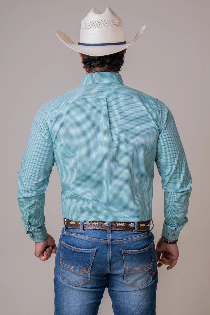 CAMISA MASCULINA MANGA LONGA TEXAS FARM - CAL663 - XADREZ