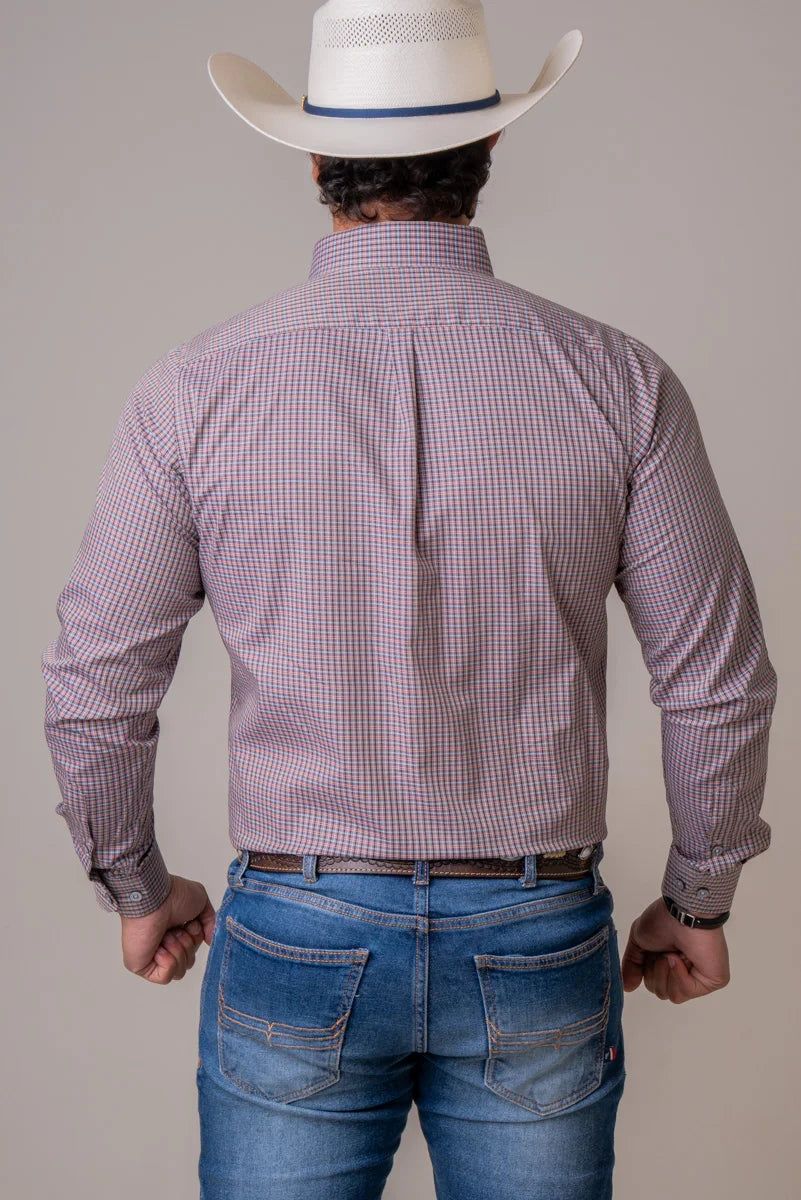 CAMISA MASCULINA MANGA LONGA TEXAS FARM - CAL673 - XADREZ