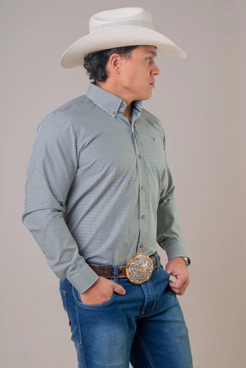 CAMISA MASCULINA MANGA LONGA TEXAS FARM - EXCLUSIVE - CAL709 - XADREZ