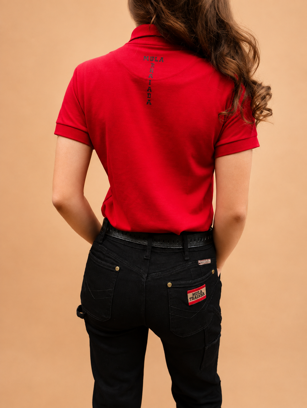 CAMISA MULA TRAIADA POLO PIQUET - MT202 VERMELHA