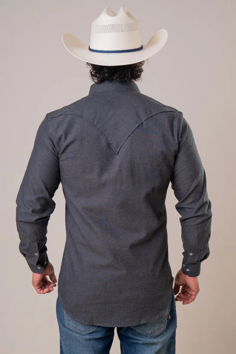 CAMISA WESTERN MASCULINA TEXAS FARM - CAL655 - FLANELA