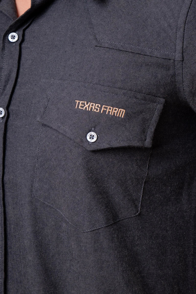 CAMISA WESTERN MASCULINA TEXAS FARM - CAL655 - FLANELA