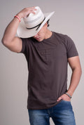 CAMISETA MASCULINA - TX LEDGE MARROM CAFE - CM442