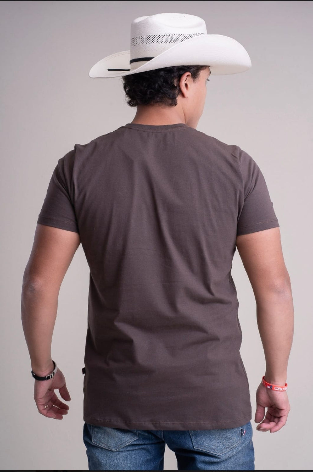 CAMISETA MASCULINA - TX LEDGE MARROM CAFE - CM442