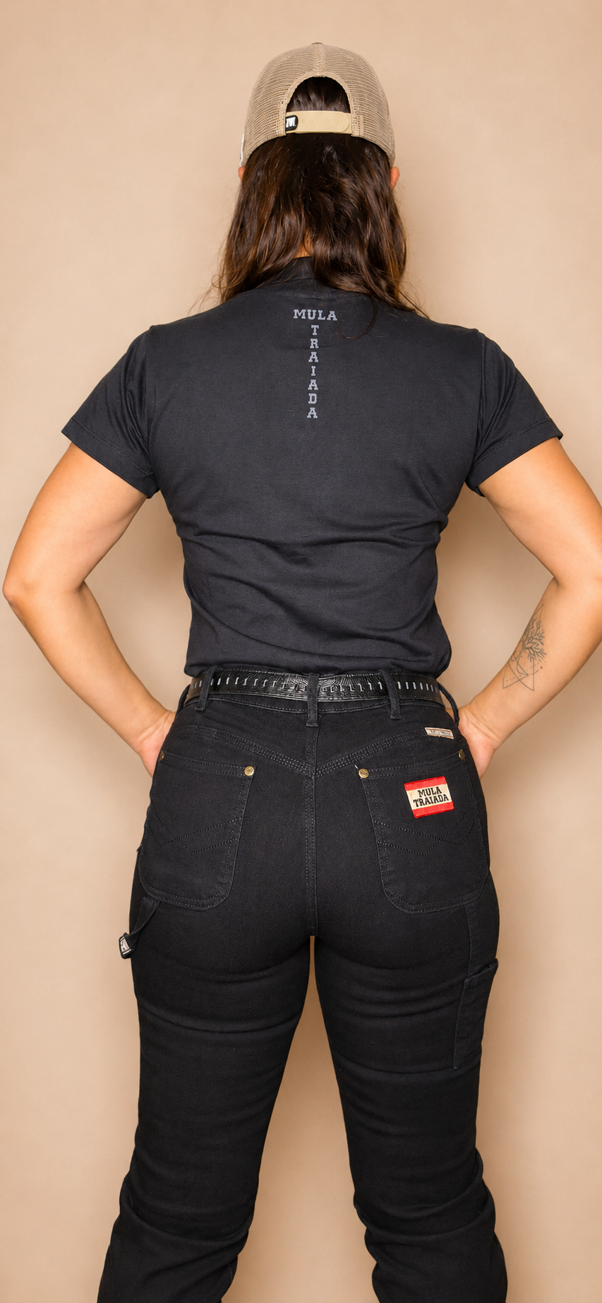 POLO - FEMININA - MULA TRAIADA - PRETO