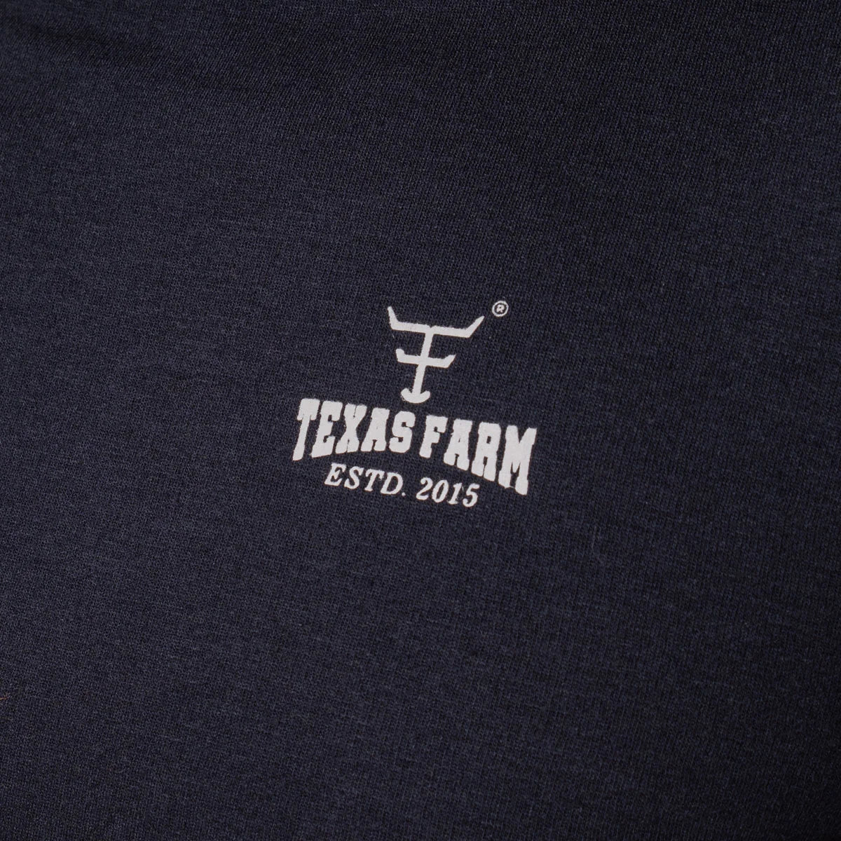 MOLETOM GOLA CARECA TEXAS FARM - SHIELD - MTC005 - PRETO BEGE CLARO