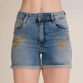 SHORTS JEANS FEMININO TEXAS FARM - WESTERN SHOW - SJF008 - EANS